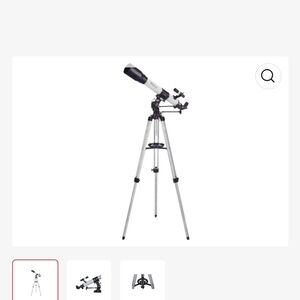 Vixen Space Eye 700 delux 70mm refractor on ALT Azimuth mount 32754 telescope